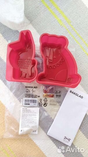 Силиконовые формы для выпечки, Икеа