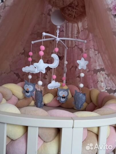 Мобиль музыкальный из фетра