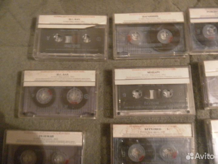 Аудиокассеты с записью классической музыки