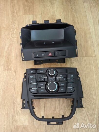 Магнитола и динамики opel astra j