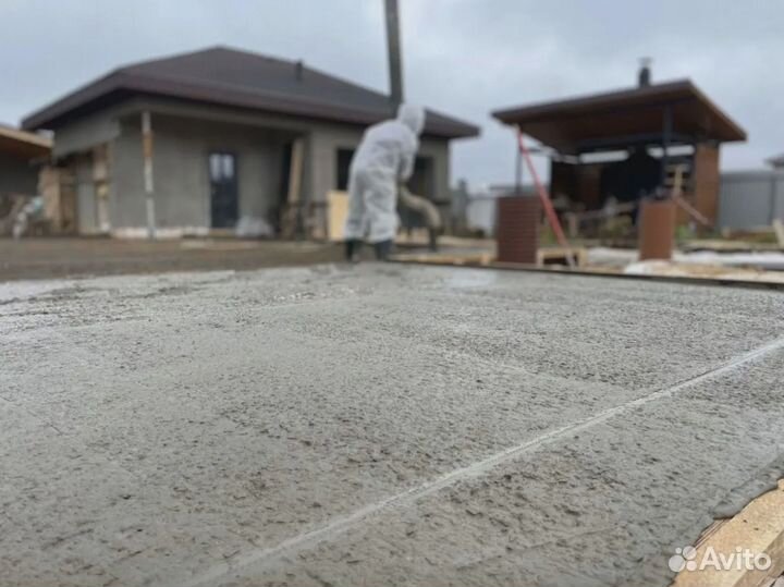 Фундамент под ключ. Заливка фундамента