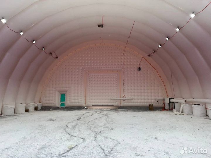 Надувной ангар