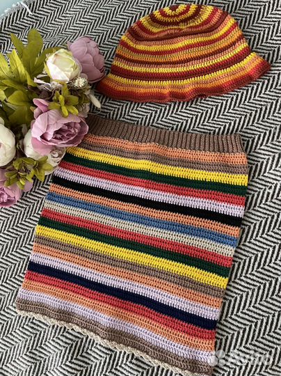 Юбка ручная работа