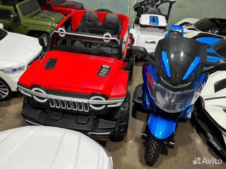 Электромобили детские и велосипеды огромный выбор