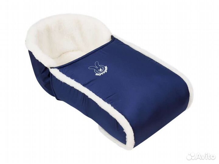 Сиденье сидушка матрас чехол для санок овчина нат