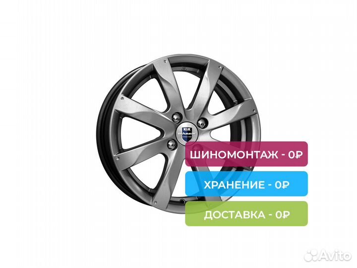 R15 4x100 6J ET48 D54,1 K&K KC617 Джемини-оригинал