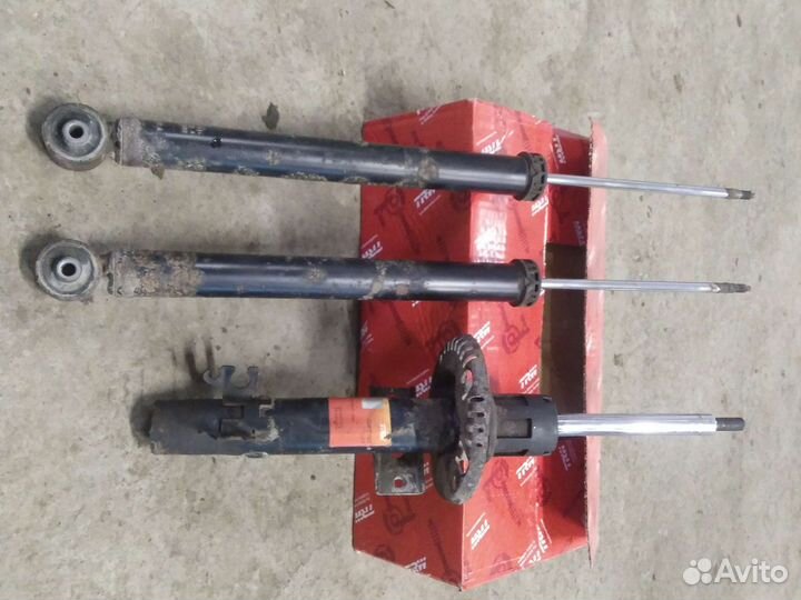 Амортизаторы на volkswagen polo / rapid