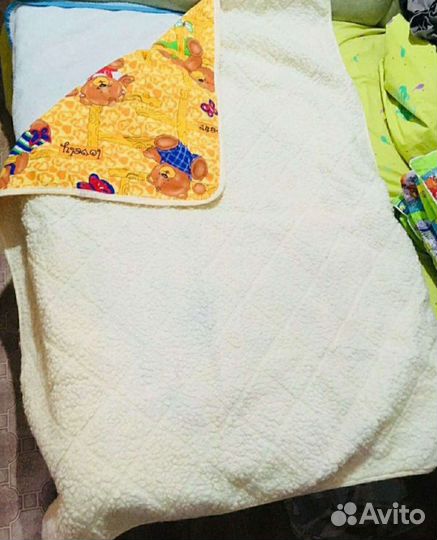 Одеяло шерсть для малыша