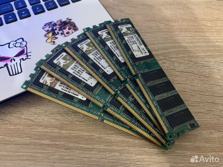 Оперативная память Kingston 512MB DDR 400MHz
