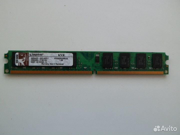 Kingston KVR800N6 PC2 6400 2Gb