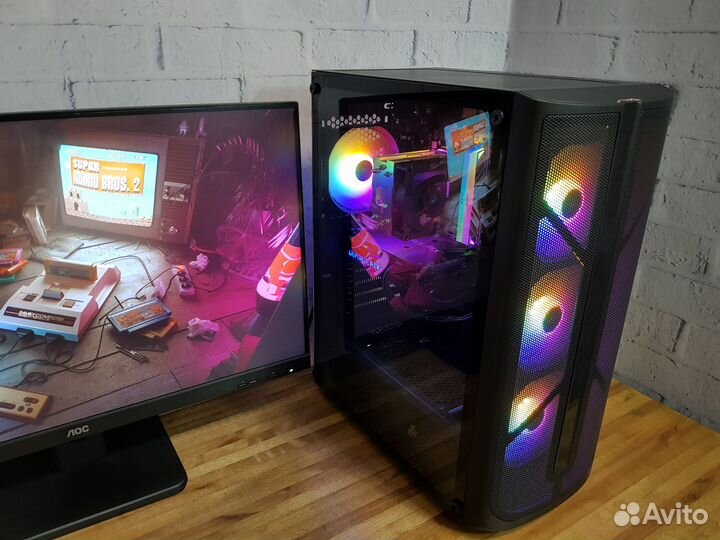 Современный шустрый пк на RTX3050 с гарантией