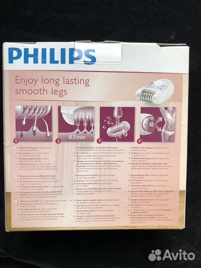 Эпилятор philips satinelle