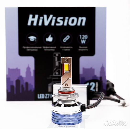 Лампа LED HiVision Z7 Power Bright HB3 / 9005 2шт