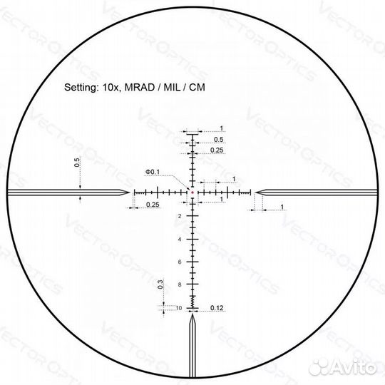 Прицел Vector Optics Taurus 4-16x44 HD SFP (P)