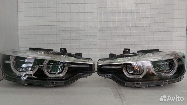 Фары комплект BMW 3 F30 рестайлинг LED Black