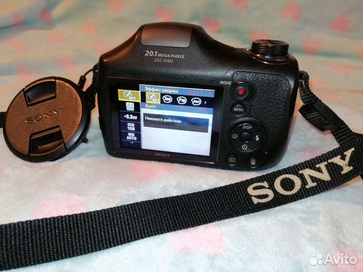 Sony Cyber-shot DSC-H300 (черный)