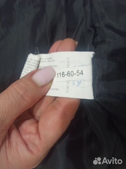 Пальто для девочки 116 зимнее