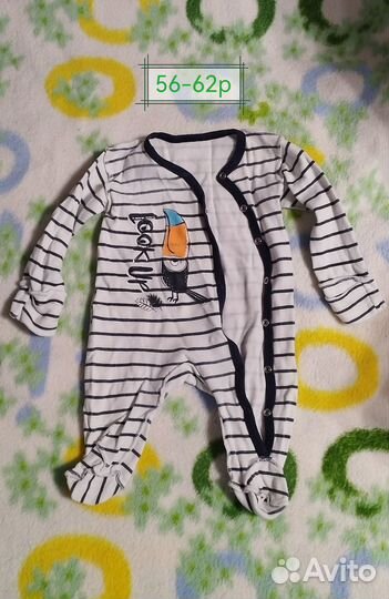 Слипы боди комбинезоны