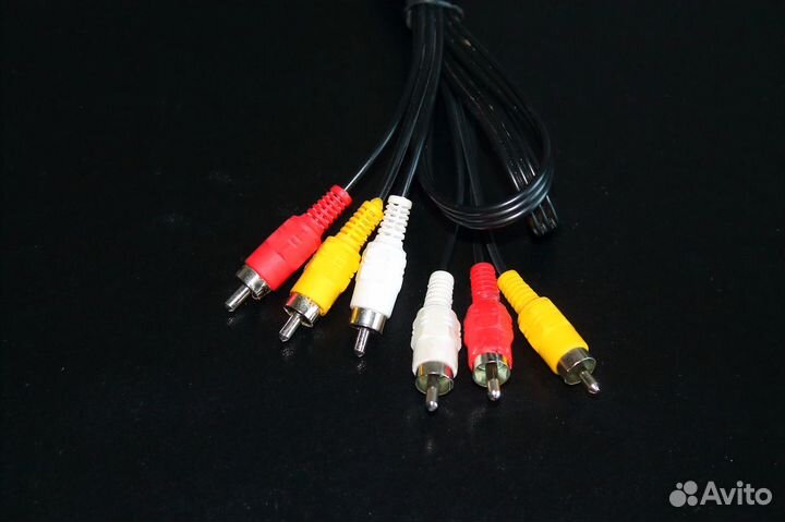 3 RCA - 3 RCA кабель