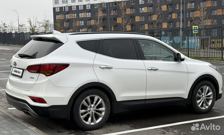 Hyundai Santa Fe 2.4 AT, 2017, 89 158 км