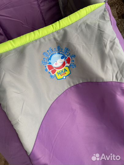 Санки коляска nika kids