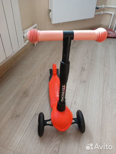 Самокат детский трехколесный kreiss