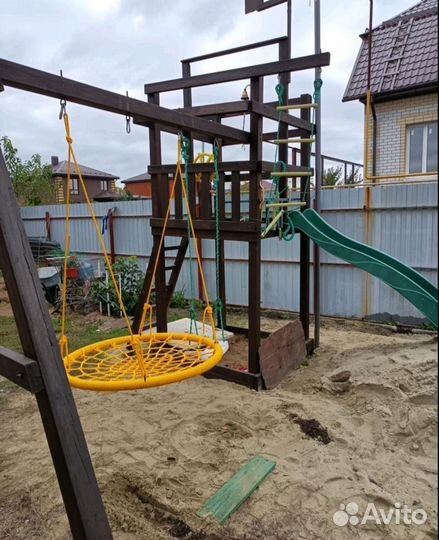 Подвесные качели гнездо