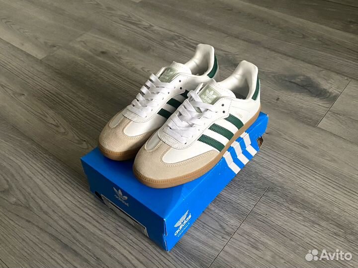 Adidas Samba OG White & Green