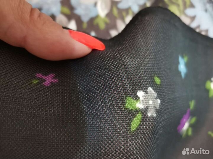 Ткань СССР отрез шёлк ацетатный