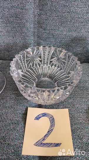 Хрустальная посуда СССР
