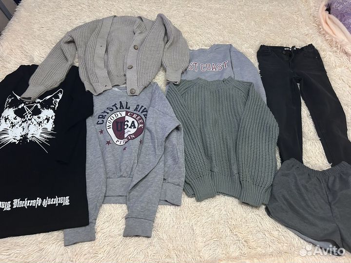 Отдам пакет вещей для девочки 12 лет