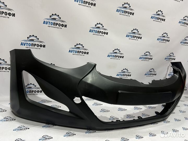 Бампер передний на Hyundai Elantra