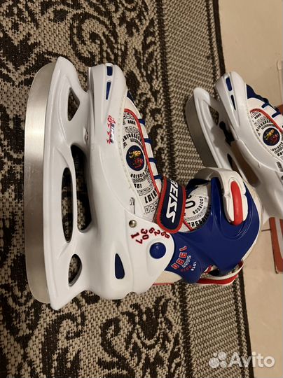 Коньки раздвижные р.34-37