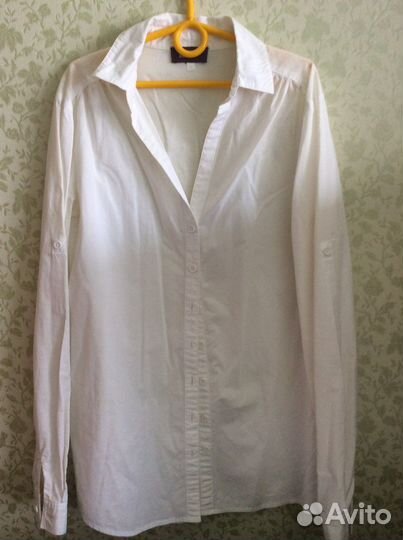 Блузки белые, школьные на рост 140-146,152-164