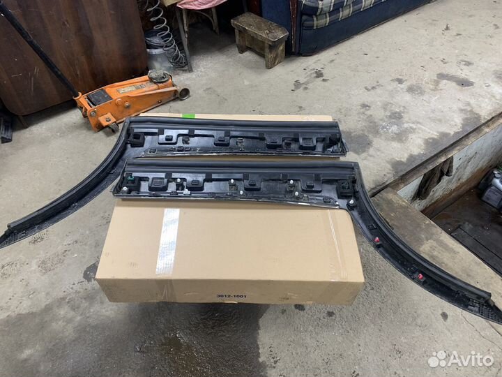 Накладки декоративные дверей Kia Sorento Prime