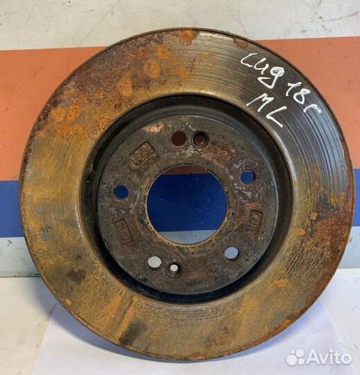 Диск тормозной передний Kia Ceed 3 CD С 2018