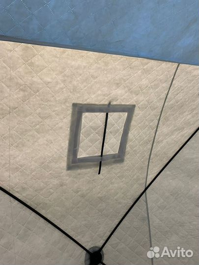 Зимняя палатка cube трехслойная 440х220х225