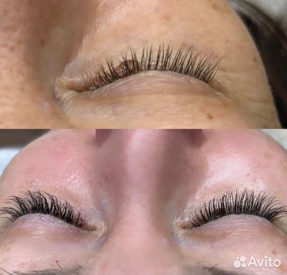 Наращивание ресниц на дому