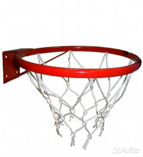 Баскетбольное кольцо с сеткой 38d
