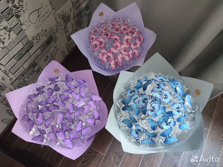 Букет из бабочек