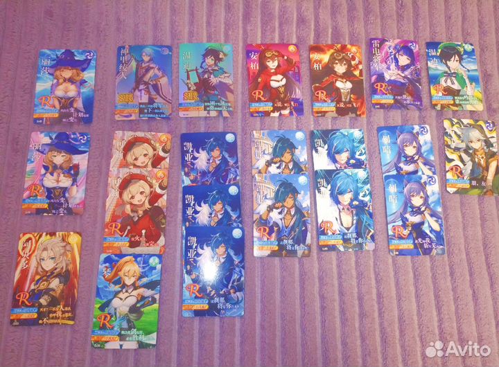 Genshin impact карточки