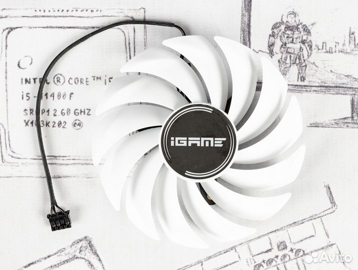 Вентилятор для Colorful RTX 3060 3070 3080 igame