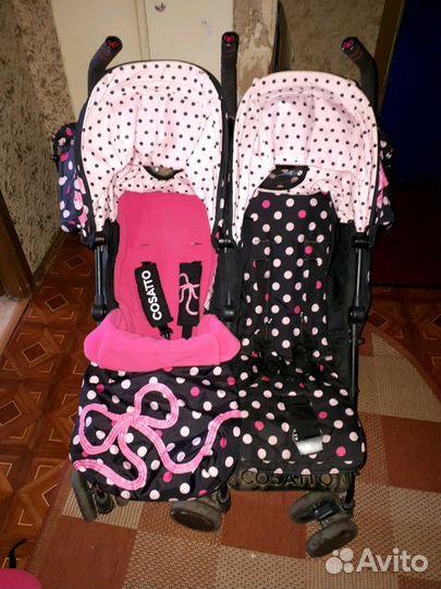 Коляска для двойни