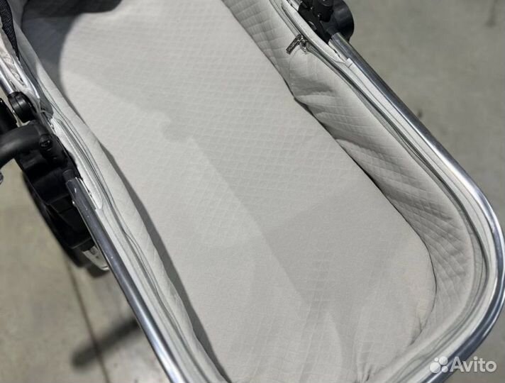 Коляска 3 в 1 luxmom эко кожа