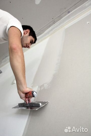 Механизированная Штукатурка Шпаклёвка в Подарок