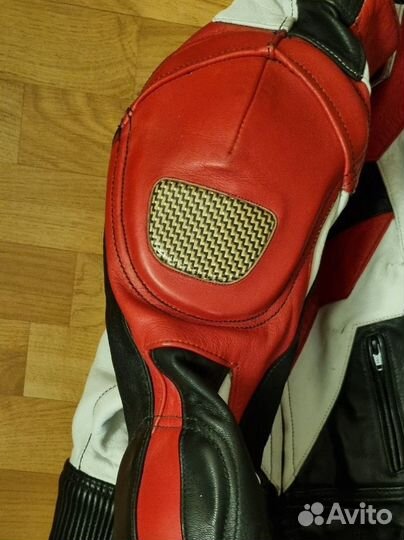 Мотокомбинезон женский кожаный