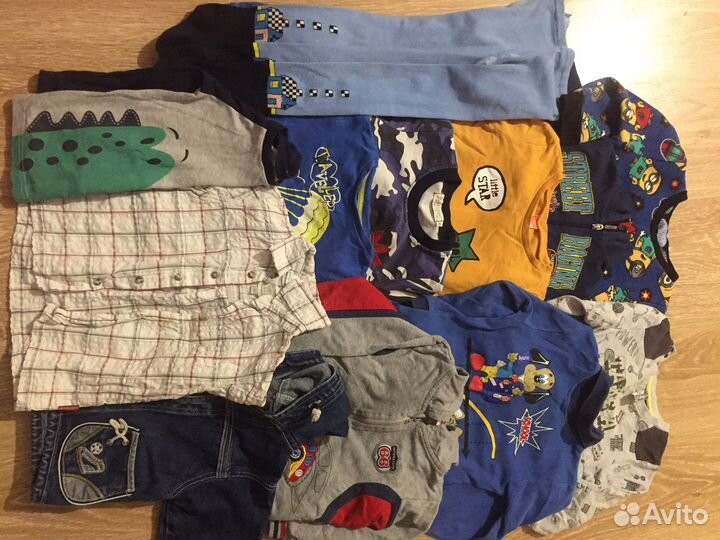 Вещи пакетом на мальчики