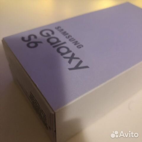 Коробка от телефона samsung galaxy s6