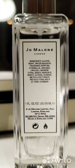 Духи женские Jo Malone Red Roses 30мл