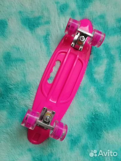 Пениборд С ручкой для переноски розовый